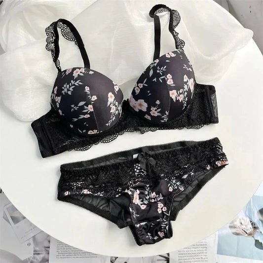 Elegant Floral Lace Set