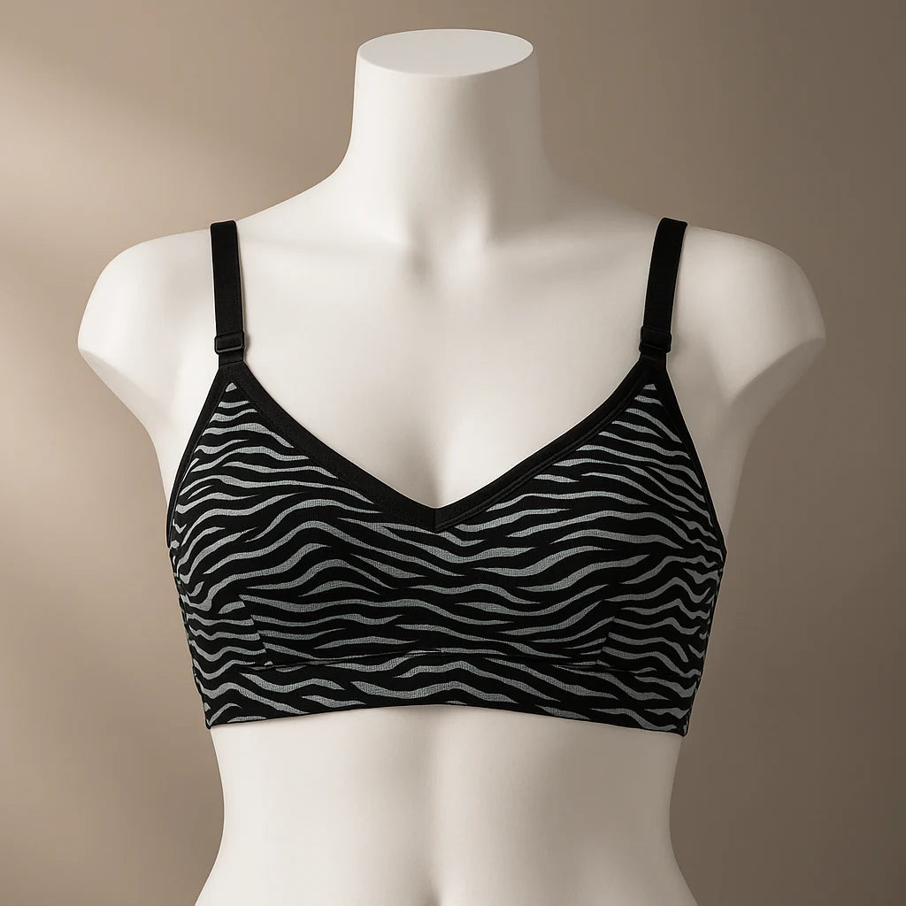 "ZebraFit™ Everyday Bralette Set"