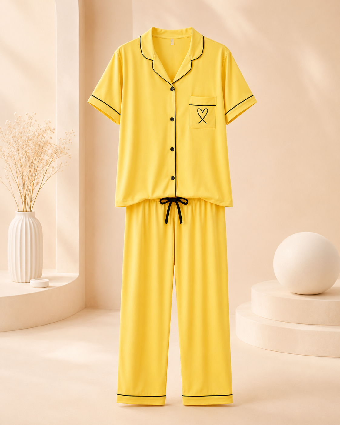 Lacevyn Love Line Co-Ord Set