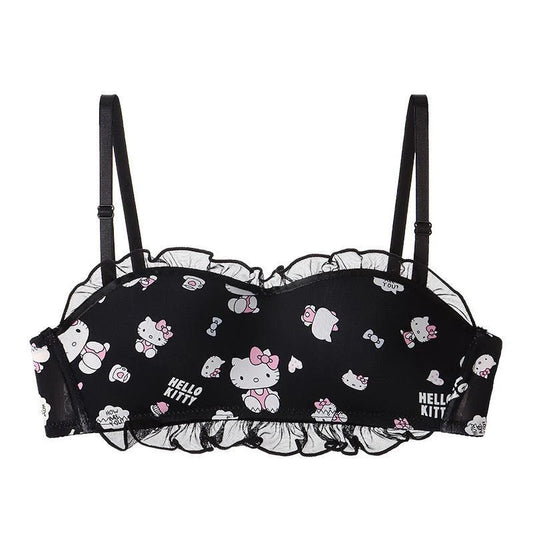 Hello Kitty Print Padded Bra