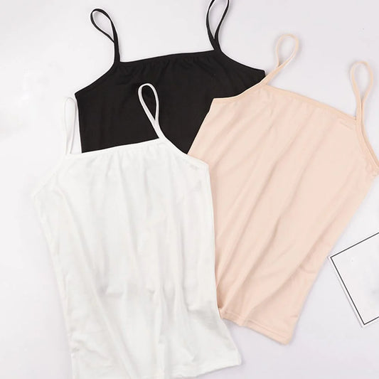 Stretch Cotton Camisoles
