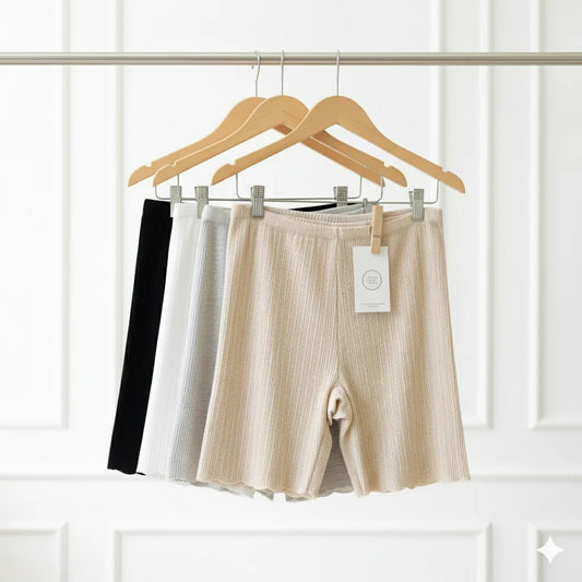 Ribbed Mesh Boxer Shorts