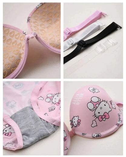 "KittyCharm™ Adjustable Bra & Panty Set"