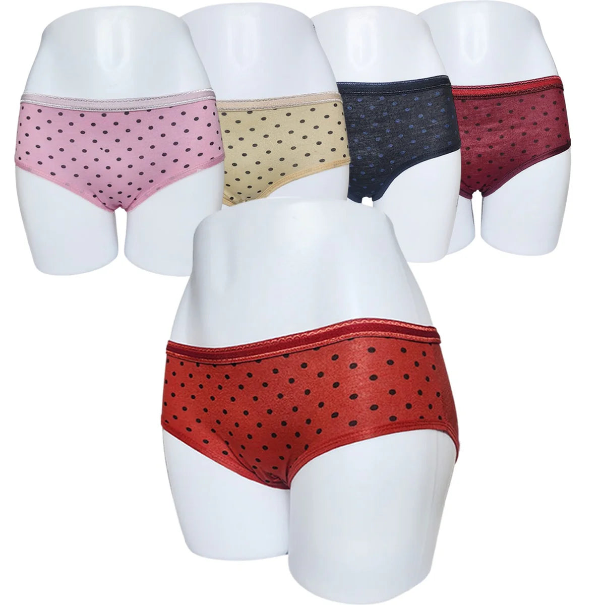 Cotton Polka Dot Brief