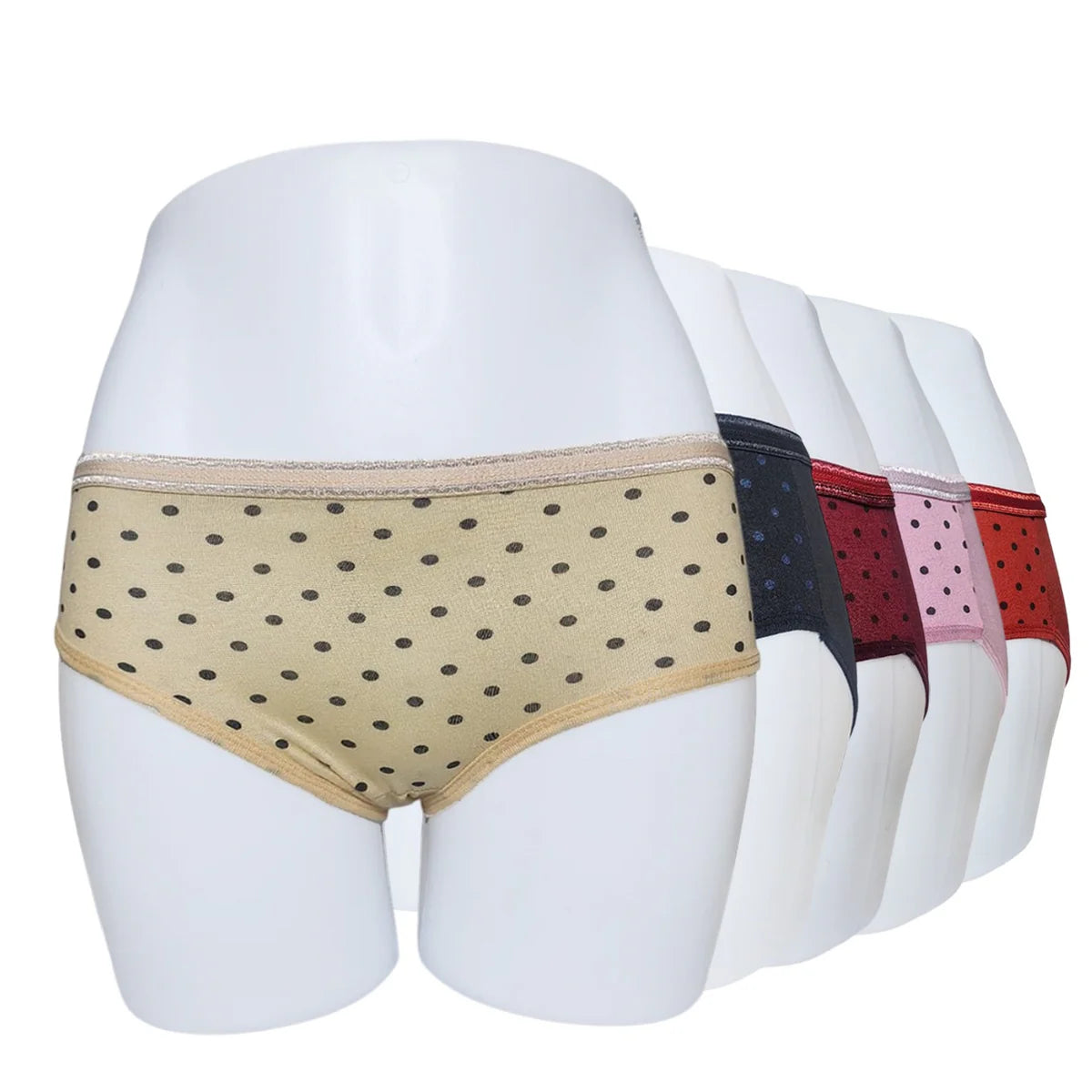 Cotton Polka Dot Brief