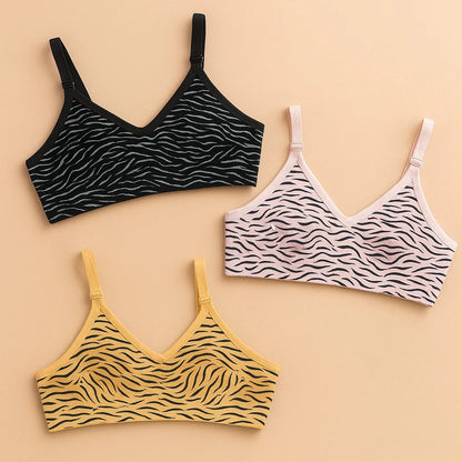 "ZebraFit™ Everyday Bralette Set"
