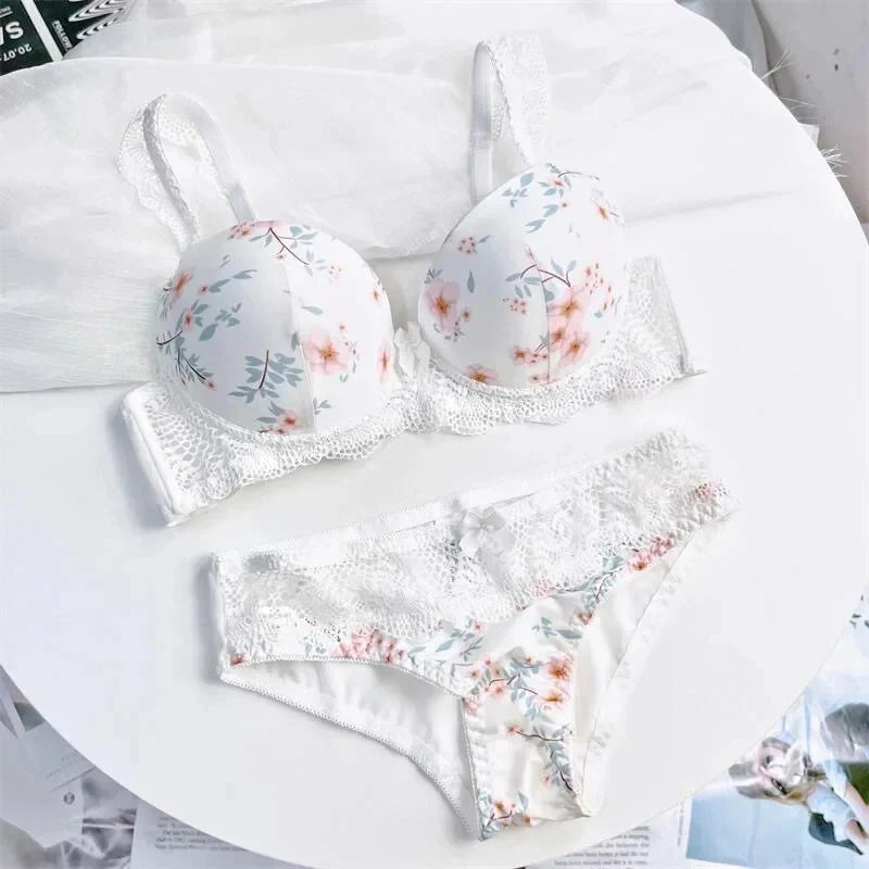 Elegant Floral Lace Set