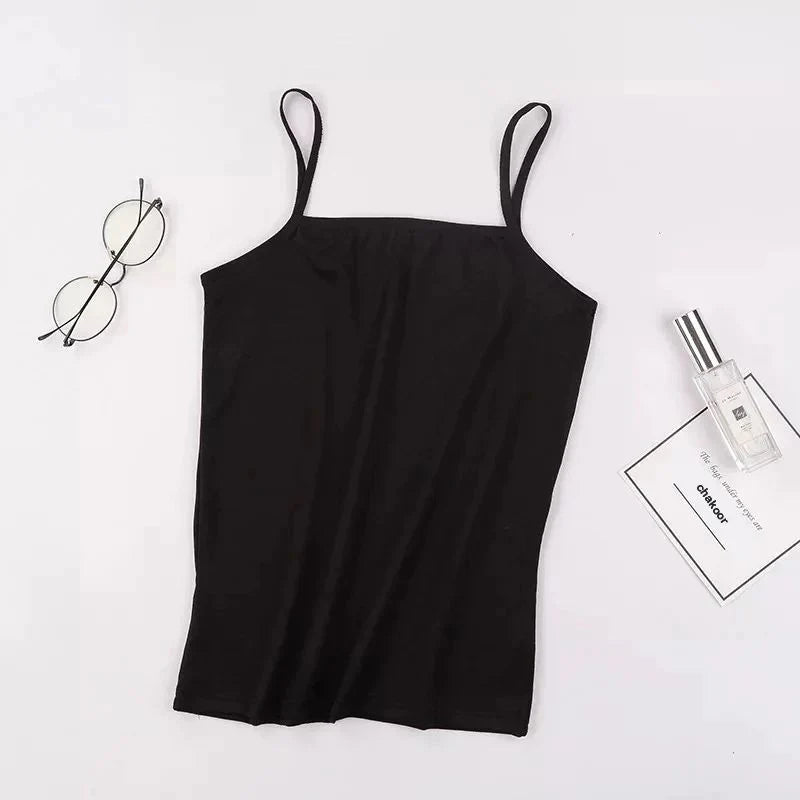 Stretch Cotton Camisoles