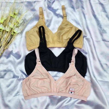 "SoftCore™ Cotton Comfort Bra Set"