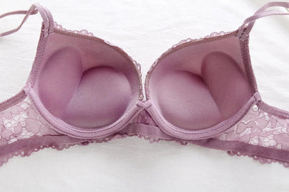 "LaceAura™ Double Padded Bra Set"
