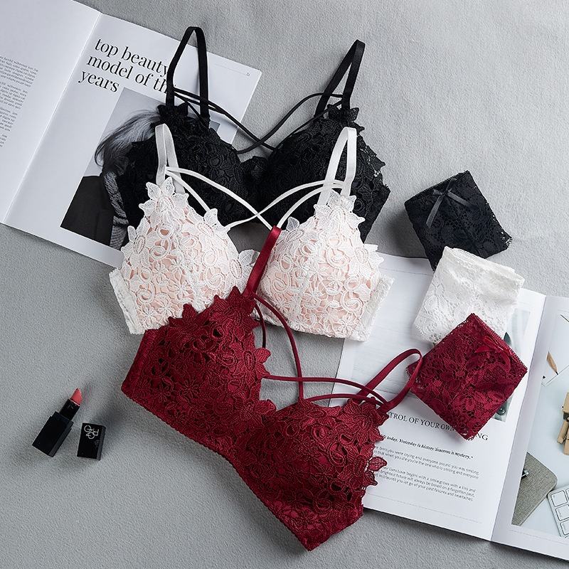 Elegant Lace Push-Up Bra & Panty Set