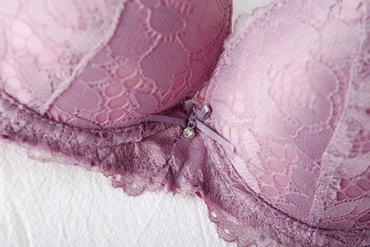 "LaceAura™ Double Padded Bra Set"