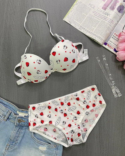 "KittyCharm™ Adjustable Bra & Panty Set"