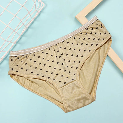 Cotton Polka Dot Brief