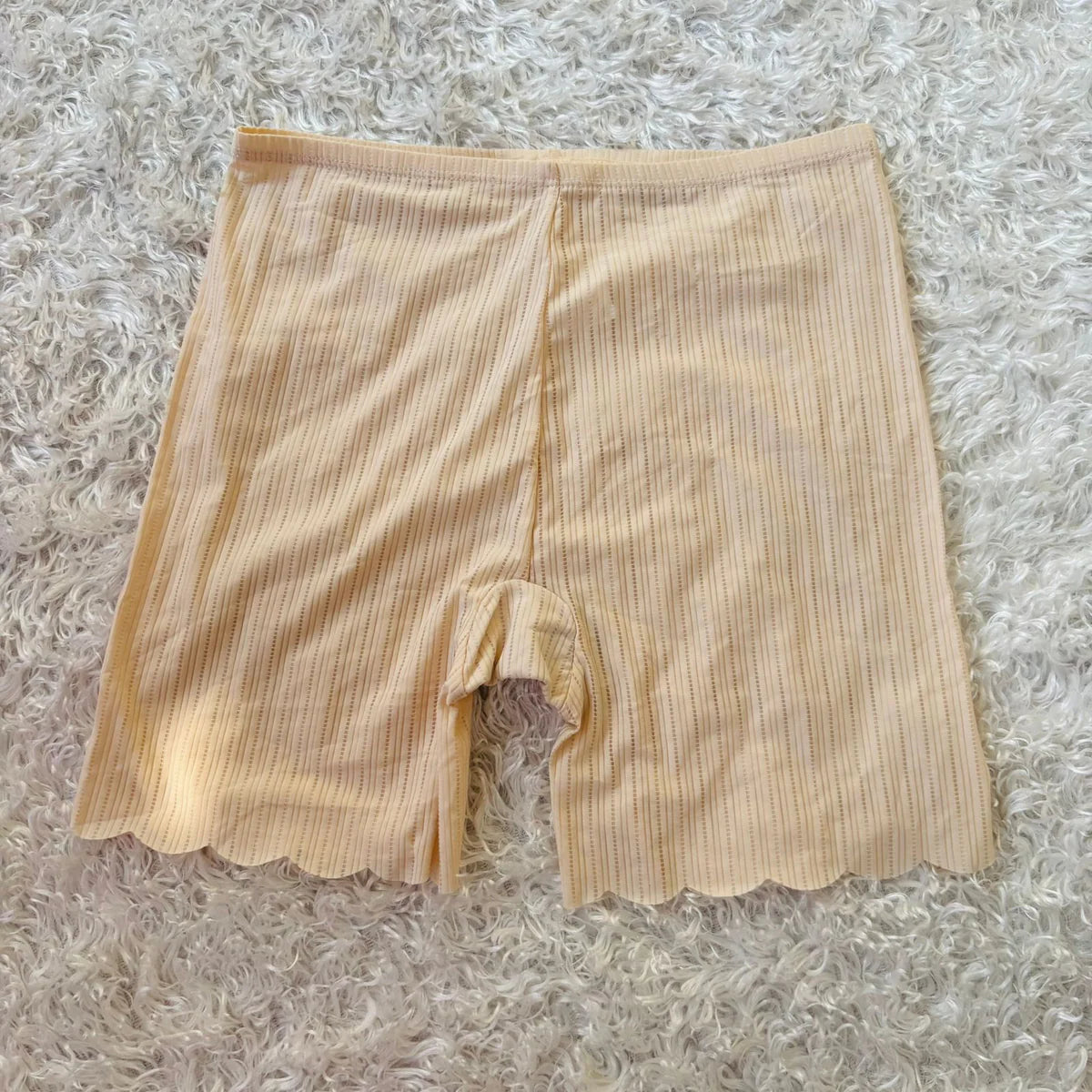Ribbed Mesh Boxer Shorts