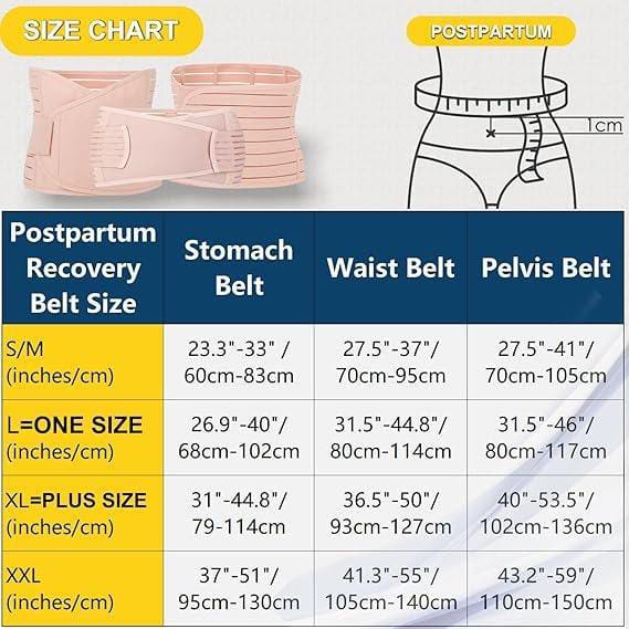Essential 3-in-1 Postpartum Support & Recovery Belt