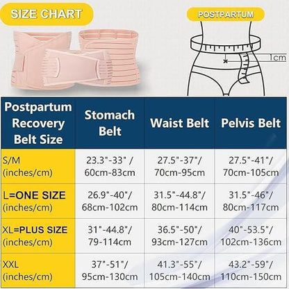 Essential 3-in-1 Postpartum Support & Recovery Belt