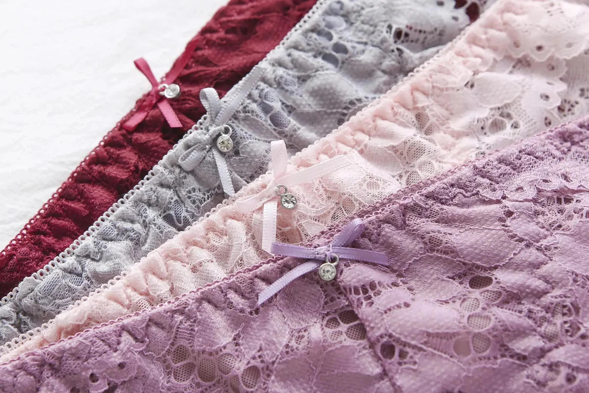 "LaceAura™ Double Padded Bra Set"