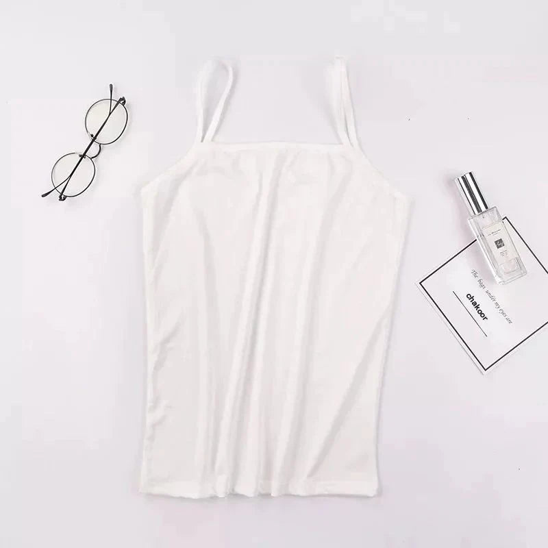 Stretch Cotton Camisoles