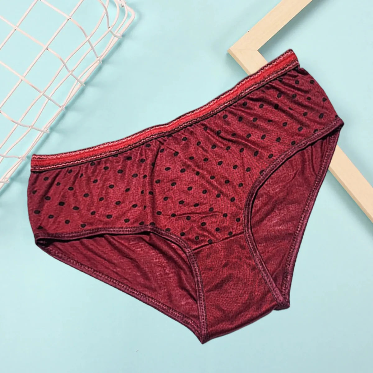 Cotton Polka Dot Brief