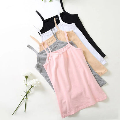 Soft Cotton Camisoles For Girls