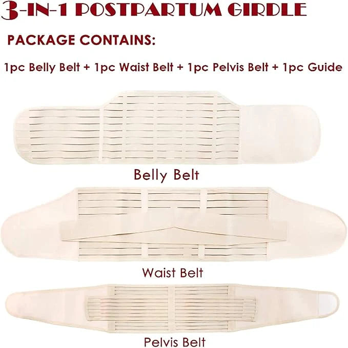 Essential 3-in-1 Postpartum Support & Recovery Belt