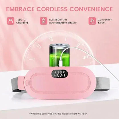 "Comfort Flow™ Menstrual Therapy Belt"
