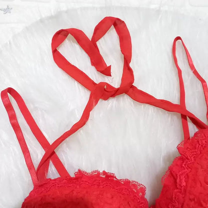 Front-Open Push-Up Bra & Panty Set