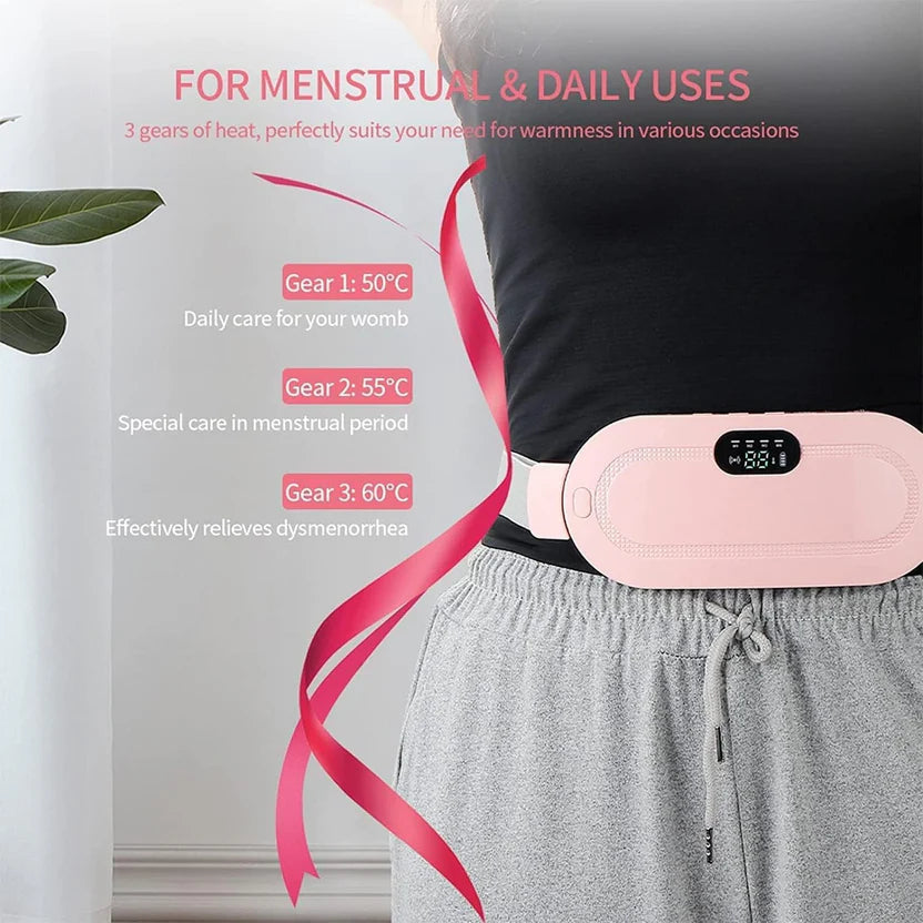"Comfort Flow™ Menstrual Therapy Belt"
