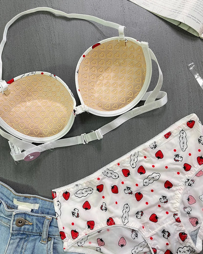 "KittyCharm™ Adjustable Bra & Panty Set"