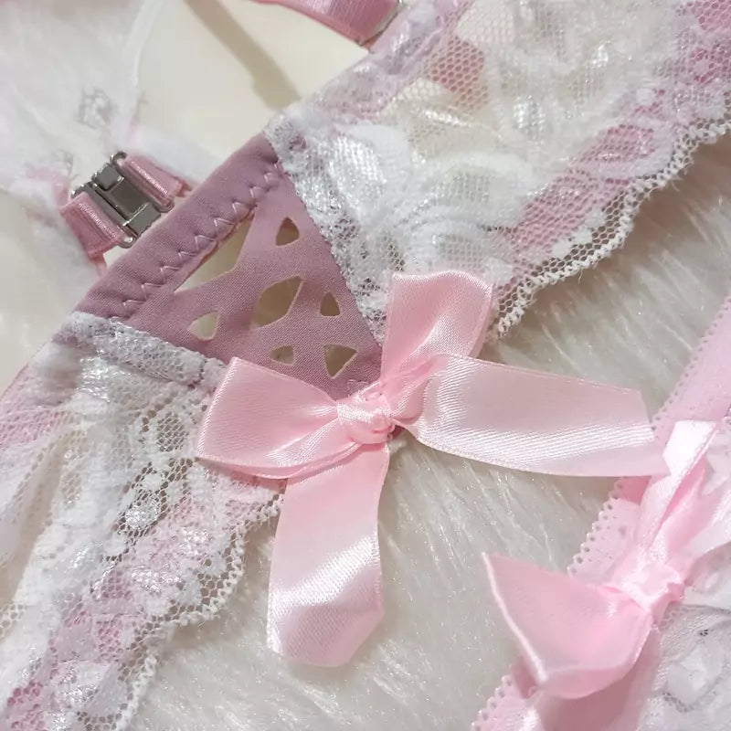 Front-Open Push-Up Bra & Panty Set