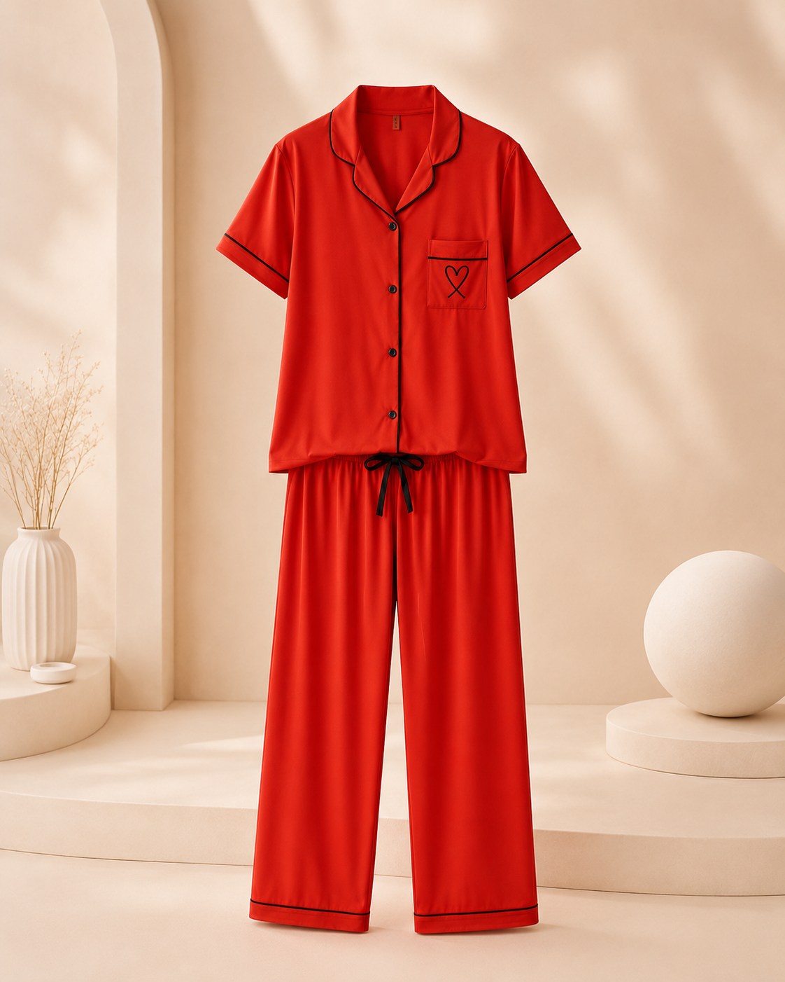 Lacevyn Love Line Co-Ord Set