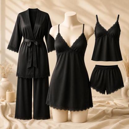 5 Piece Nightwear Set