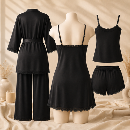 5 Piece Nightwear Set