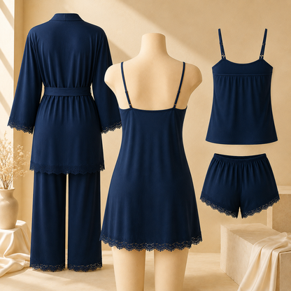 5 Piece Nightwear Set