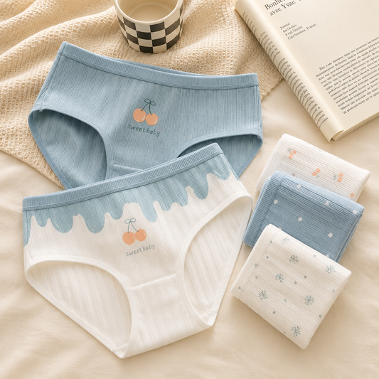 "Cotton Joy™ Seamless Brief Set"