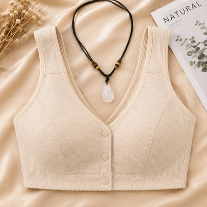 Front Button Front Open Bra