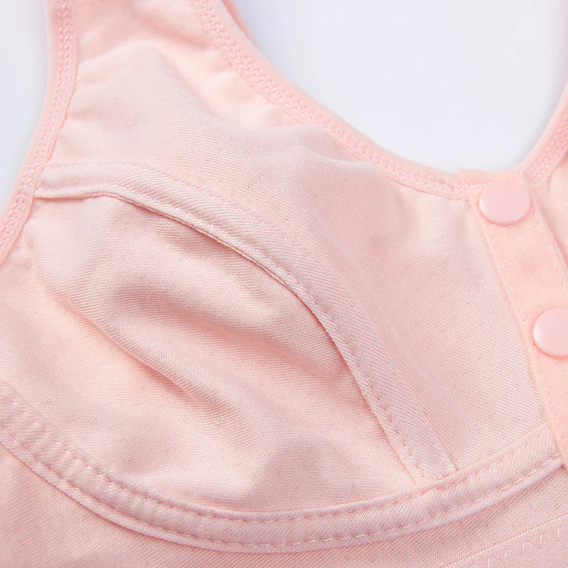 Front Button Front Open Bra