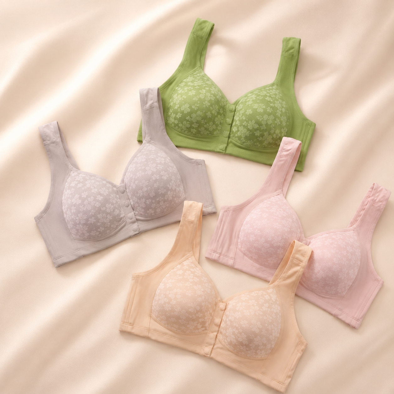 Front Open Nursing Bra