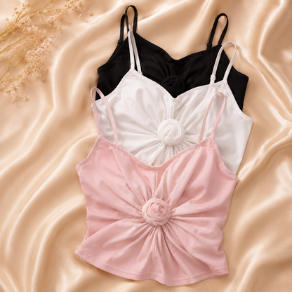 Signature Satin Bow Bra Top