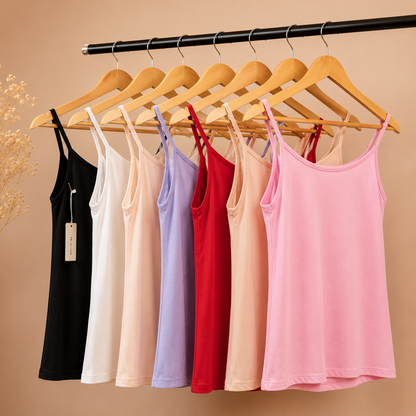 Soft Cotton Camisoles For Girls