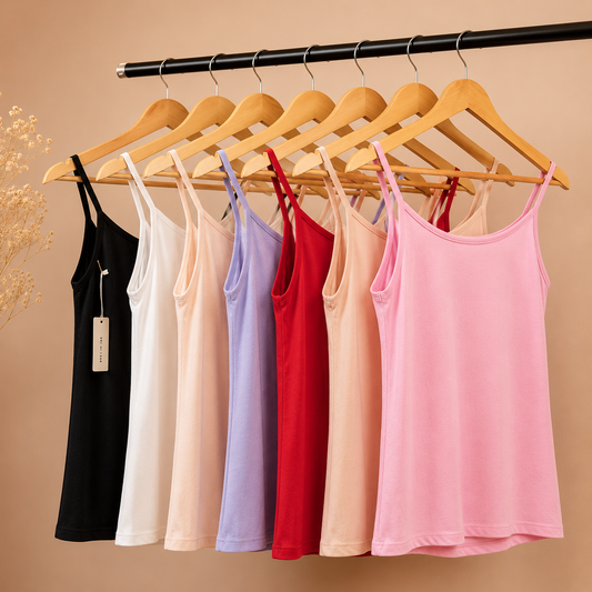 Soft Cotton Camisoles For Girls