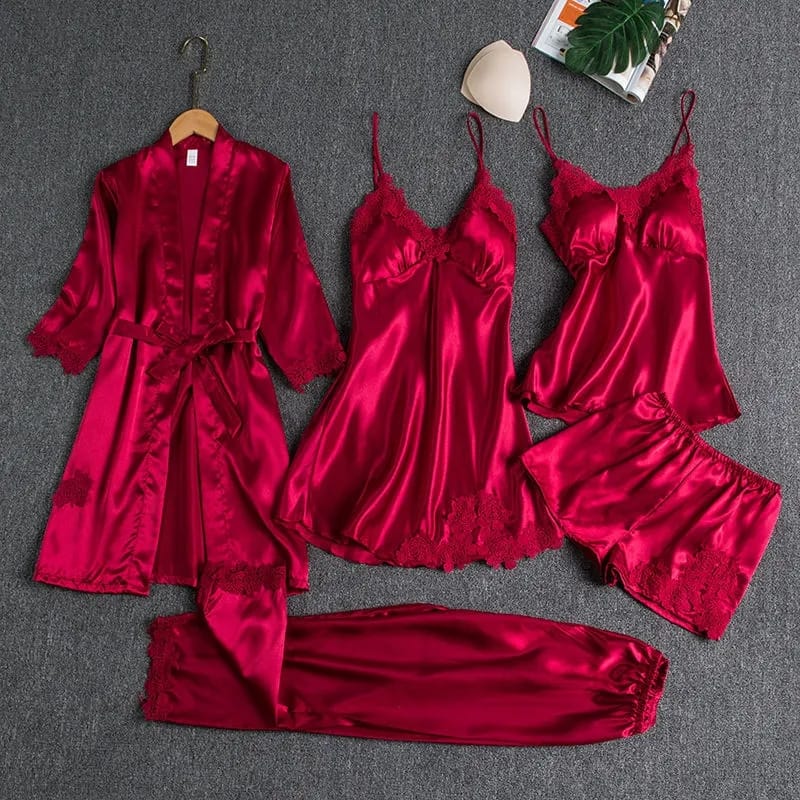 5 Piece Nightwear Set