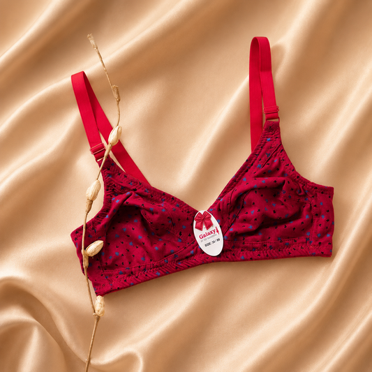 Galaxy Everyday Soft Jersey Printed Non-Padded Bra – B/C Cup