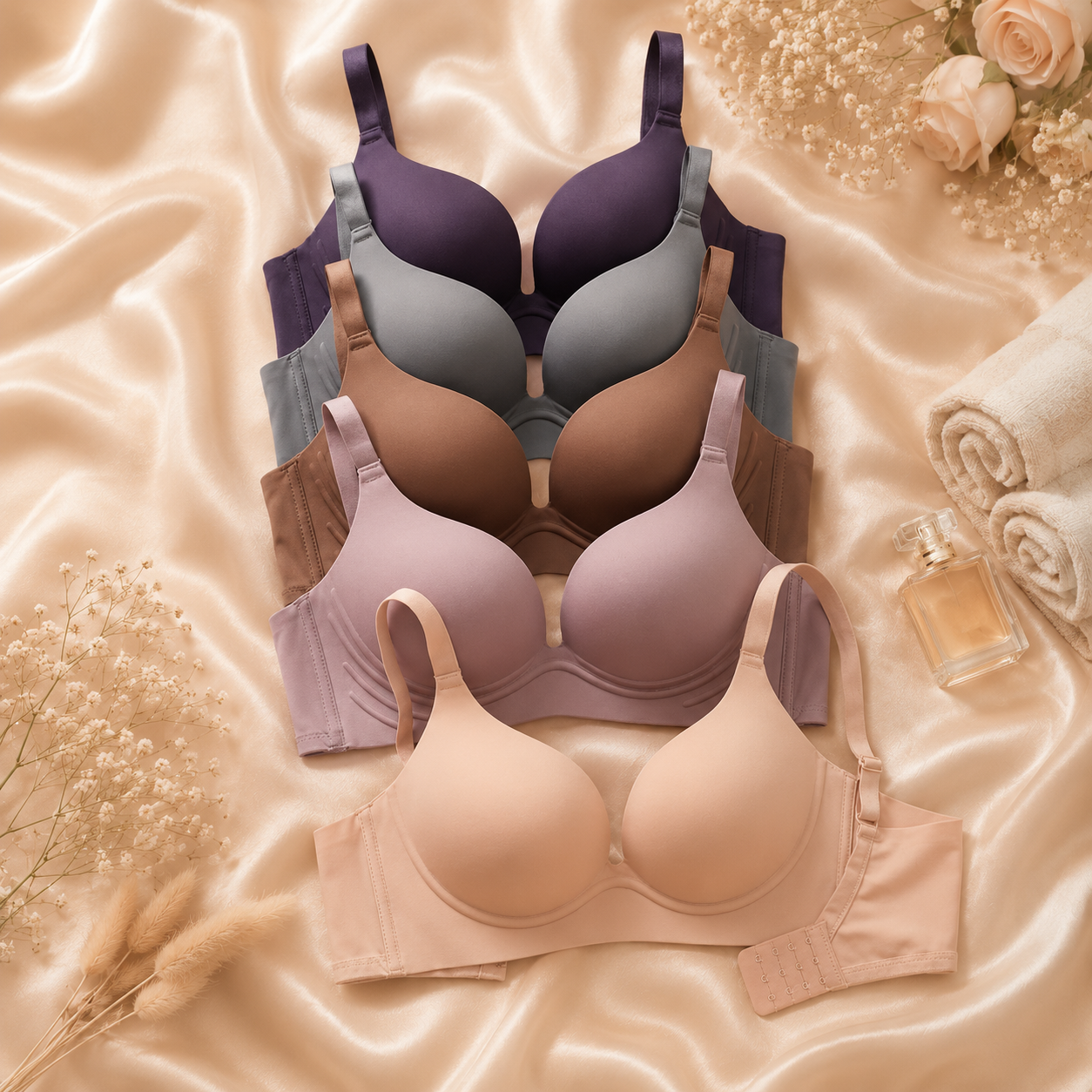 Soft Padded Bloom Comfort Bra