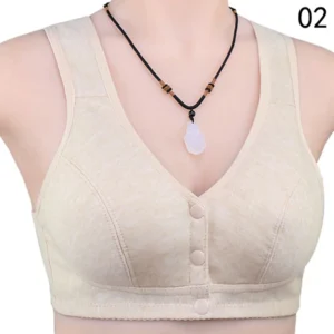 Front Button Front Open Bra